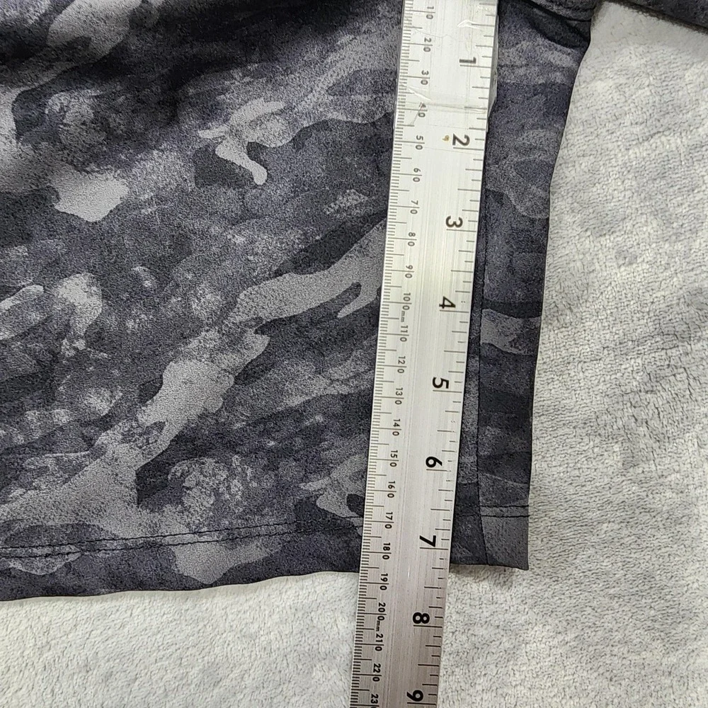 Russell Athletic Shorts Mens L Gray Camo Dri-Power Mesh 7